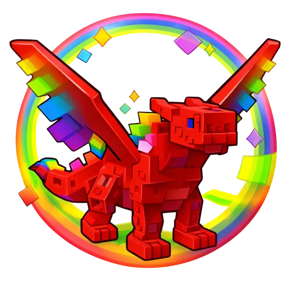 Rainbow Frost Dragon