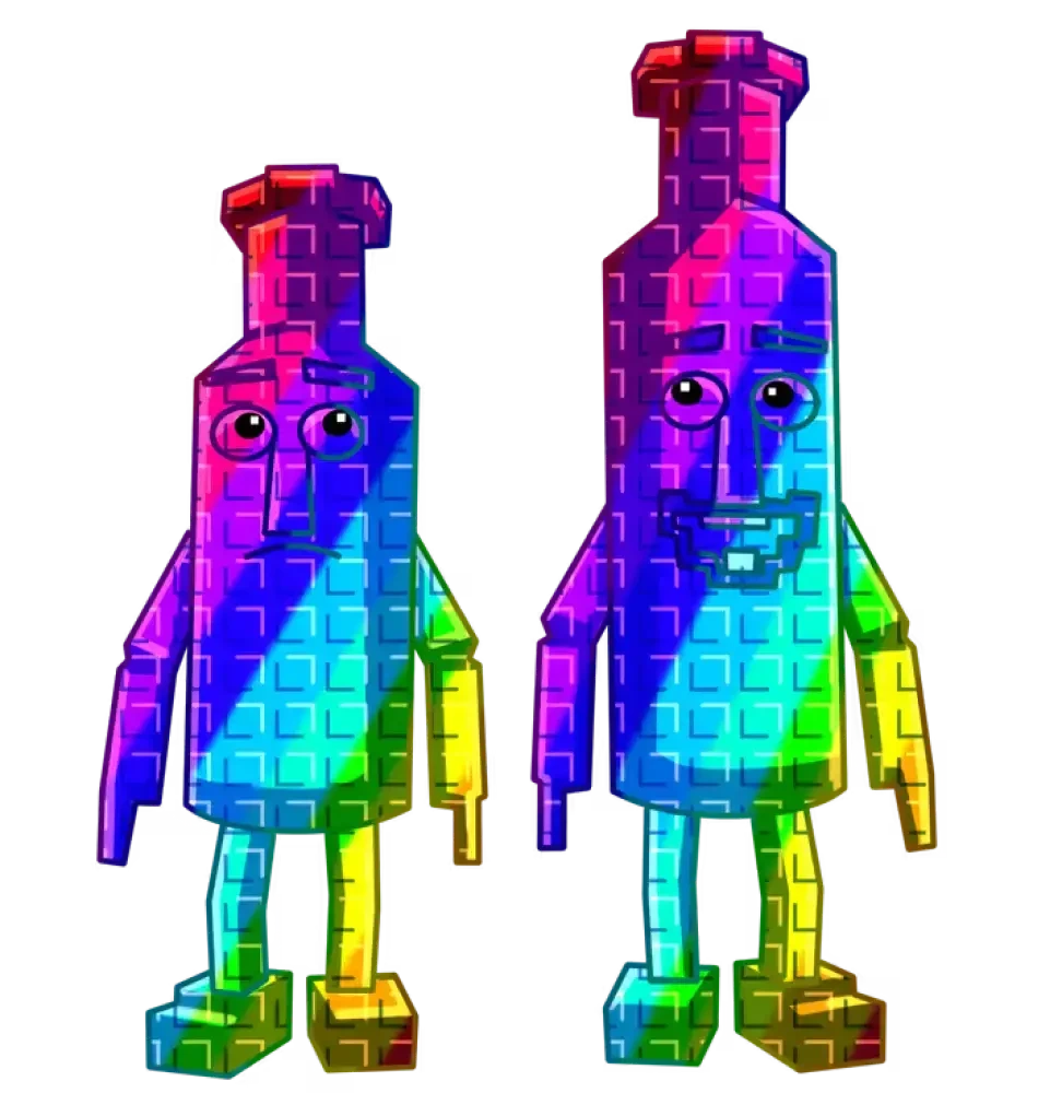 Rainbow Ketchuru and Musturu