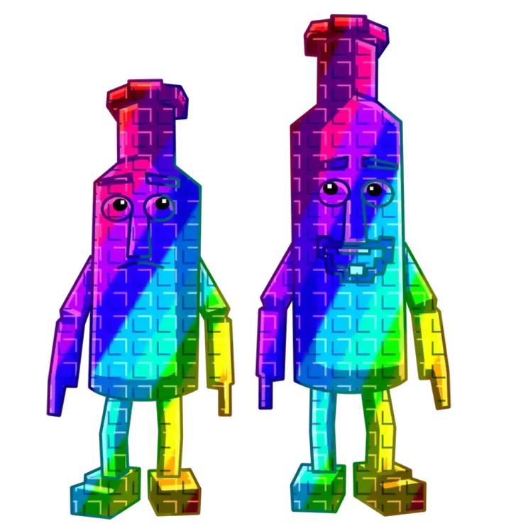 Rainbow Ketchuru and Musturu
