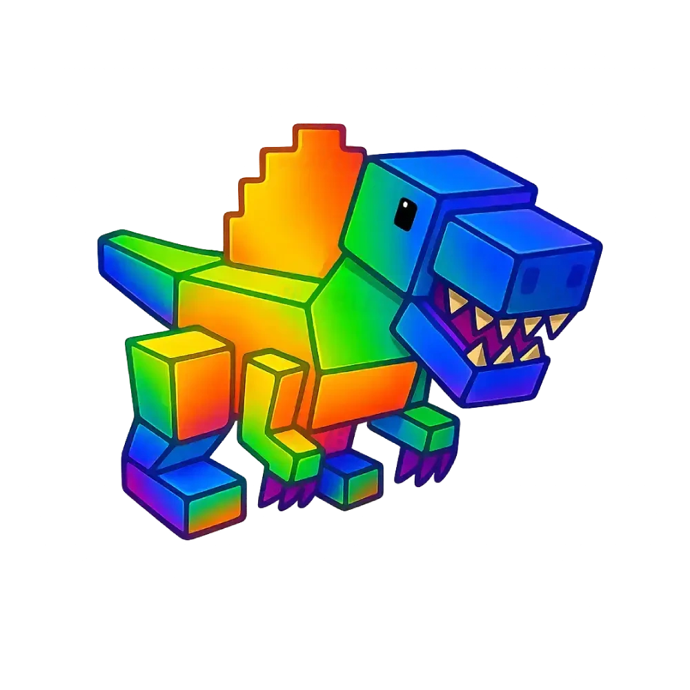 Rainbow Spinosaurus