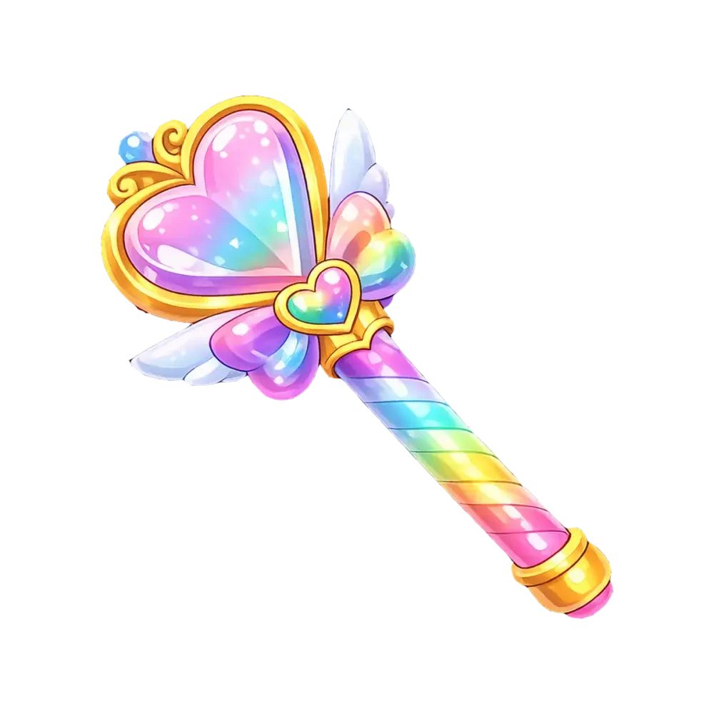 Chroma Heart Wand Knife