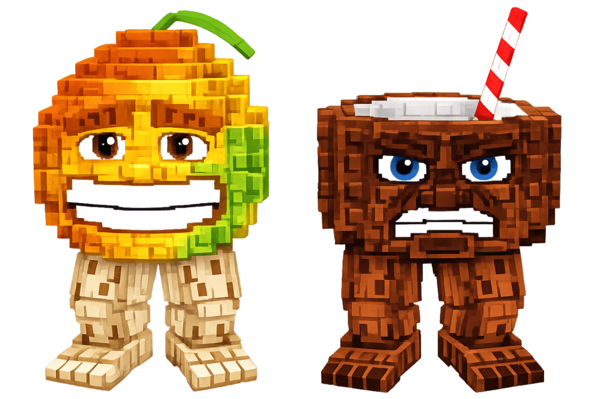Coco and Mango