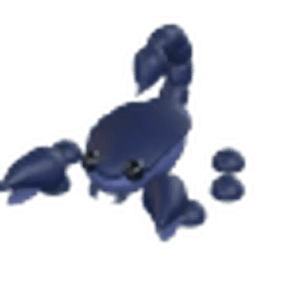 Halloween Blue Scorpion