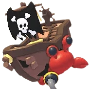 NFR Pirate Hermit Crab