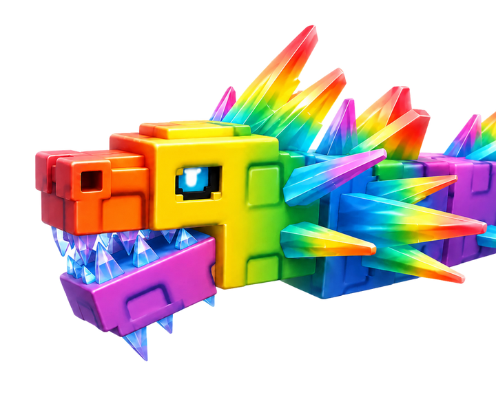 Mega Rainbow Ice Serpent
